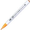 PEN BRUSH TIP KURETAKE ZIG REAL BRUSH FLUORESCENT ORANGE ZGRB6000AT02