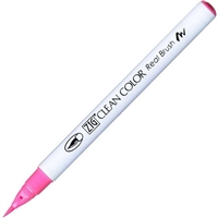 PEN BRUSH TIP KURETAKE ZIG REAL BRUSH FLUORESCENT PINK ZGRB6000AT03