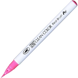 PEN BRUSH TIP KURETAKE ZIG REAL BRUSH FLUORESCENT PINK ZGRB6000AT03