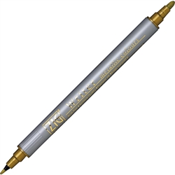 ZIG WRITER 0.5 - 1.2MM METALLIC GOLD ZGMS-8000101