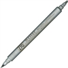 ZIG WRITER 0.5 - 1.2MM METALLIC SILVER ZGMS-8000102