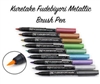 MARKER SET KURETAKE ZIG  - FUDEBIYORI METALLIC SET/8  ZGCBK55MT8V