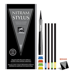 NITRAM CHARCOAL STYLUS SET NC700334