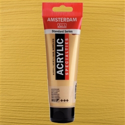 AMSTERDAM ACRYLIC 120ML METALLIC LIGHT GOLD 802 TN17098022