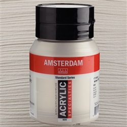 AMSTERDAM ACRYLIC 500ML METALLIC SILVER 800 TN17728002