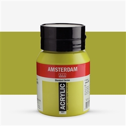 AMSTERDAM ACRYLIC 500ML OLIVE GREEN LIGHT 621 TN17726212