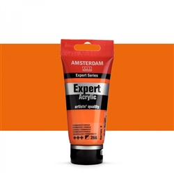 AMSTERDAM EXPERT ACRYLIC 75ML PERMANENT ORANGE 266 TN19112660