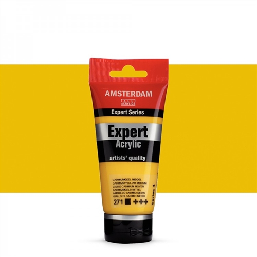 AMSTERDAM EXPERT ACRYLIC 75ML CADMIUM YELLLOW MEDIUM 271 TN19112710