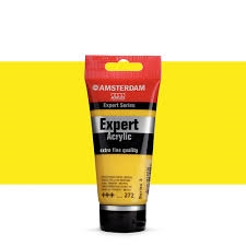 AMSTERDAM EXPERT ACRYLIC 75ML TRANSPARENT YELLOW DPEEP 272 TN19112720