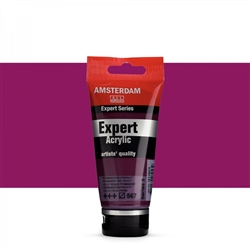 AMSTERDAM EXPERT ACRYLIC 75ML PERMANENT RED VIOLET 567 TN19115670