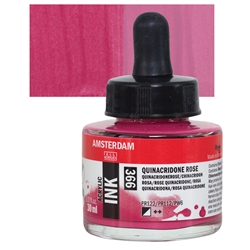 ACRYLIC INK AMSTERDAM 30ML QUINCRIDONE ROSE 366 TN17203660