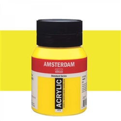 AMSTERDAM ACRYLIC 500ML TRANSPARENT YELLOW MEDIUM 272 TN17722722