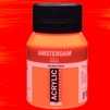 AMSTERDAM ACRYLIC 500ML NEON REFLEX ORANGE 257 TN17722572