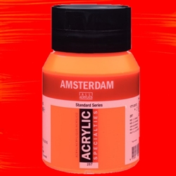 AMSTERDAM ACRYLIC 500ML NEON REFLEX ORANGE 257 TN17722572