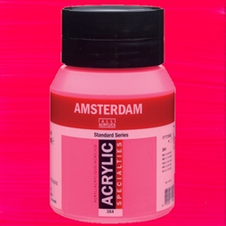 AMSTERDAM ACRYLIC 500ML NEON REFLEX ROSE 384 TN17723842