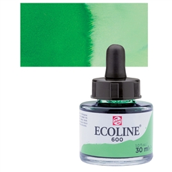 ECOLINE WC 30ML W/DROPPER 600 GREEN TN11256600