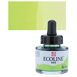 ECOLINE WC 30ML W/DROPPER 665 SPRING GREEN TN11256651