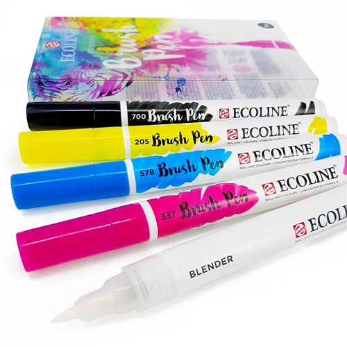 Ecoline Liquid Watercolor Brush Pens