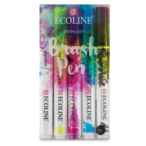 ECOLINE WATERCOLOR BRUSH PEN PRIMARY SET OF 5 TN11509900