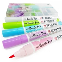 ECOLINE WATERCOLOR BRUSH PEN PASTEL SET OF 5 TN11509901