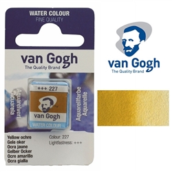 VAN GOGH WATERCOLOR HALF PAN YELLOW OCHRE - 227 TN20862271