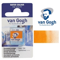 VAN GOGH WATERCOLOR HALF PAN PERMANENT ORANGE - 266 TN20862661