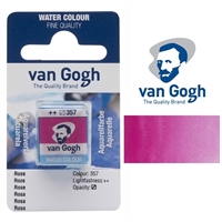 VAN GOGH WATERCOLOR HALF PAN ROSE- 357 TN20863571