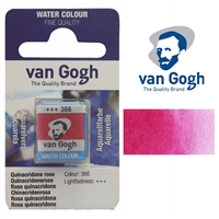 VAN GOGH WATERCOLOR HALF PAN QUINACRIDONE ROSE- 366 TN20863661