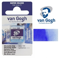 VAN GOGH WATERCOLOR HALF PAN ULTRAMARINE DEEP - 506 TN20865061