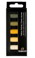 REMBRANDT PASTEL SET HALF STICKS  - YELLOW OCHRE SET/5 TN31820511