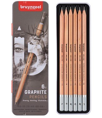 EDGE Artist Graphite Pencils - Sketching & Drawing (18-Piece Set)
