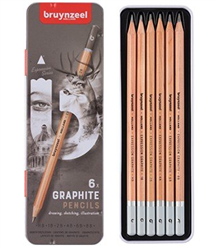 EXPRESSION GRAPHITE DRAWING PENCIL SET OF 6 TN60311006