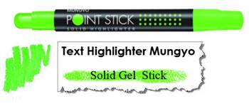 HIGHLIGHTER MUNGYO GREEN MSH-12G