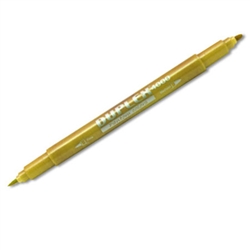 BRUSH PEN DUPLEX 4000 GOLD TWIN 00303