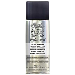 WINSOR & NEWTON OIL & ACRYLIC SPRAY VARNISH GLOSS UV-RESISTANT 14 onz WN3041982