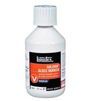 LIQUITEX SOLUVAR OIL & ACRYLIC GLOSS VARNISH 8 OZ - LQ6008