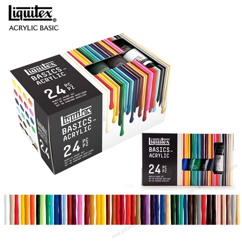 Liquitex Basics Acrylic Paint - Ivory Black, 4oz Tube