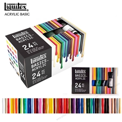 ARCYLIC SET LIQUITEX BASICS SET 24X22ML TUBES LQ101024