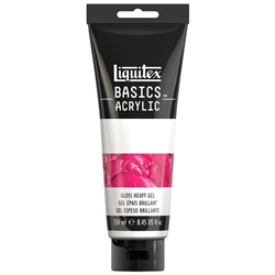 LIQUITEX BASICS GLOSS HEAVY GEL 250ML TUBE LQ1041013