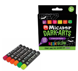 MICADOR NEON OIL PASTELS SET 6 PACK MDMPSDANE6