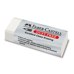 ERASER DUST FREE LARGE WHITE FC187120