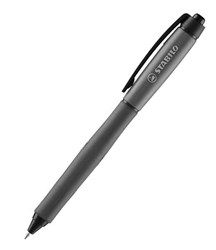 GEL PEN STABILO 268 RETRACTABLE 0.7mm BLACK 268-1-46