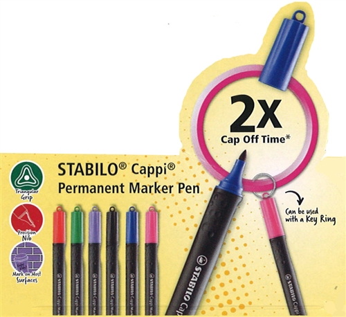 STABILO Cappi markers (120pcs) Class Pack - Stabilo Test Site