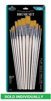 BRUSH 9603 3 FLAT GOLD TAKLON 12 RSET-9603