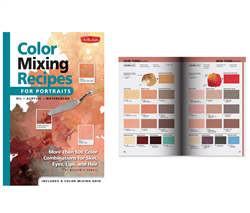 COLOR MIXING RECIPES FOR PORTRAITS BOOK FOCRC-3