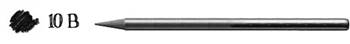 Woodless Graphite Pencil 10B 6BX WG-10B