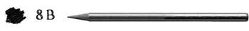 Woodless Graphite Pencil 8B 6BX WG-8B